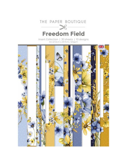 The Paper Boutique – Freedom Field paperilajitelma KUVIOT A4