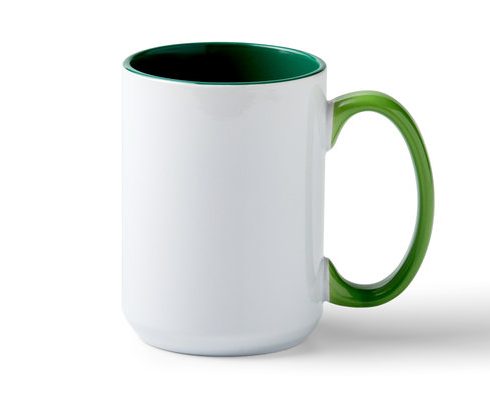 cricut beveled ceramic mug blank forest 440ml 1pcs