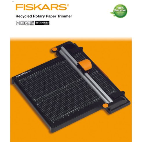 Fiskars Recycled Rotary Paper Trimmer O45mm A4 1