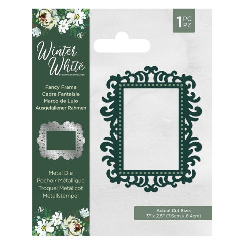 Crafter's Companion stanssi – Winter White FANCY FRAME