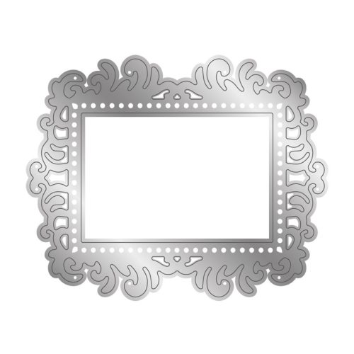Crafters Companion stanssi – Winter White FANCY FRAME1