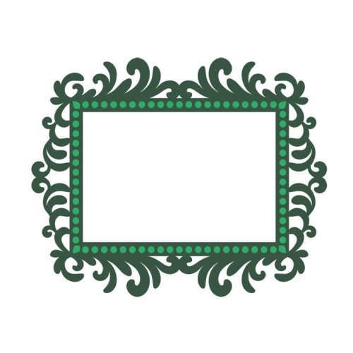 Crafters Companion stanssi – Winter White FANCY FRAME2