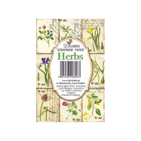 Decorer – Herbs korttikuvat