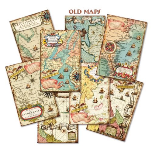 Decorer – Old Maps korttikuvat1