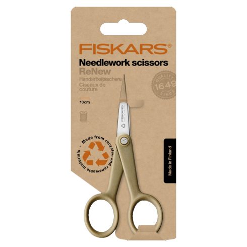 Fiskars ReNew Needlework Scissors 13 cm – Koruompelusakset