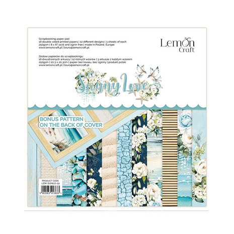 Lemon Craft – Sunny Love paperilehtio 203 x 203 cm 1