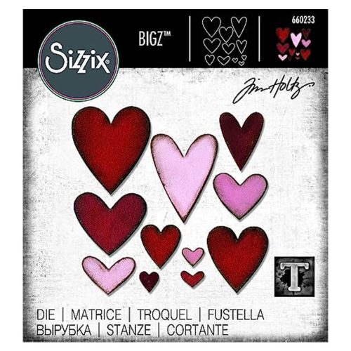 Sizzix Tim Holtz Bigz stanssi – HEARTFELT