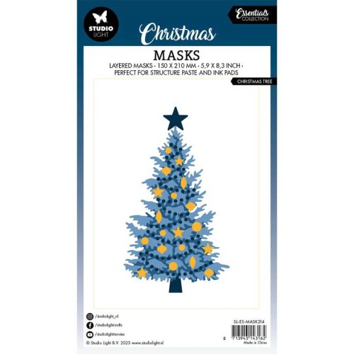 Studio Light Christmas Masks sapluuna – CHRISTMAS TREE2