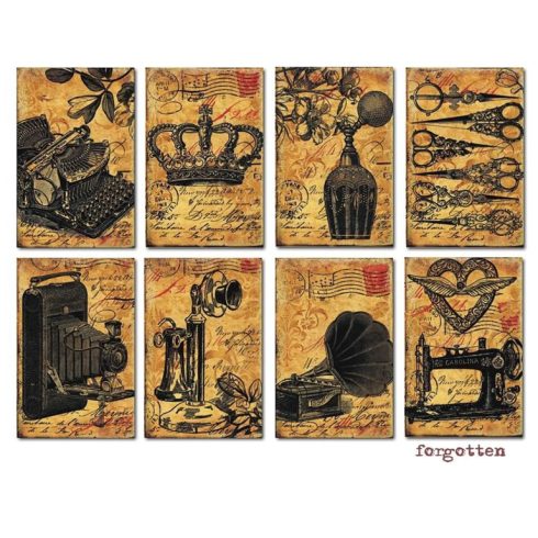 Decorer – Forgotten korttikuvat 7 x 10,8 cm (24 kpl)