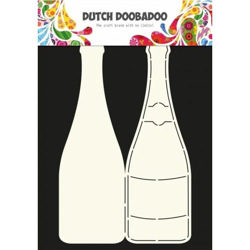 Dutch Doobadoo Shampanjapullo sapluuna – Champagne Bottle
