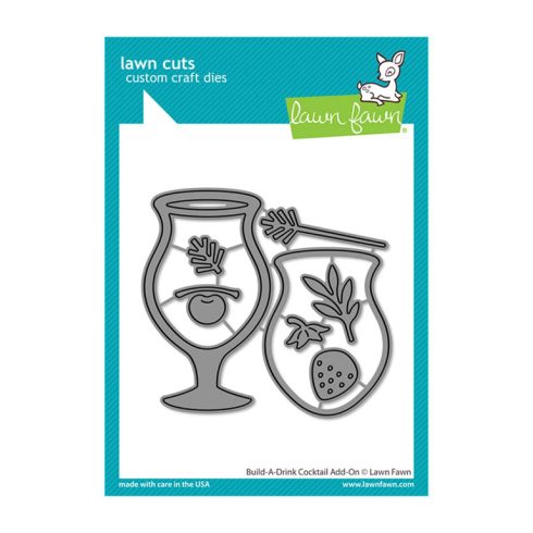 Lawn Fawn stanssi – BUILD-A-DRINK COCTAIL ADD-ON