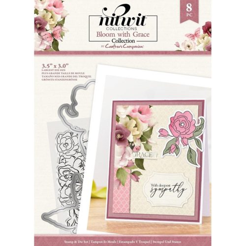 Nitwit Stamp and Die leima ja stanssi – BLOOM WITH GRACE