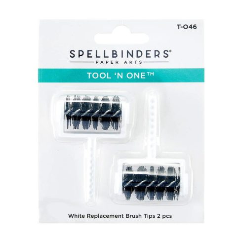 Spellbinders Tool N' One™ Replacement Brush Tips – Työkalun harjapää (2kpl)