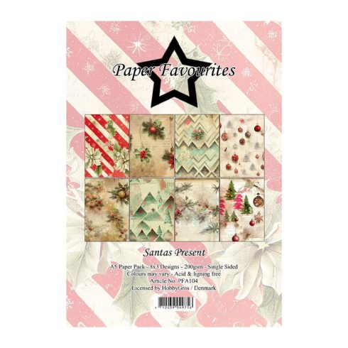 Paper Favourites – Santas Present paperilajitelma A5
