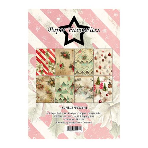 Paper Favourites – Santas Present paperilajitelma A5