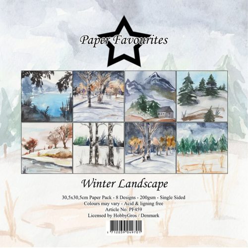 Paper Favourites – Winter Landscape paperilajitelma 305 x 305 cm