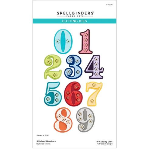 Spellbinders stanssi – STITCHED NUMBERS