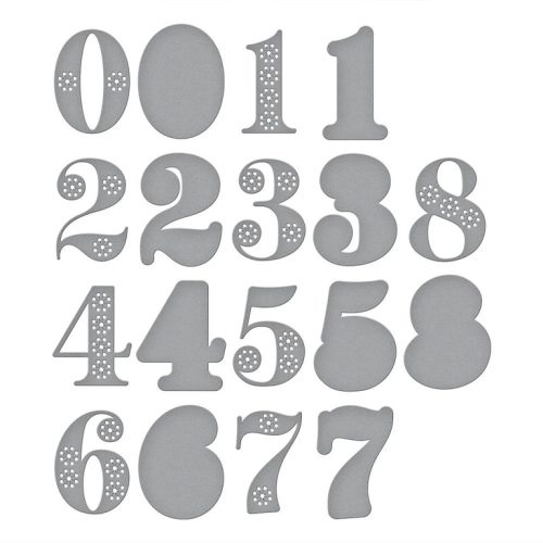 Spellbinders stanssi – STITCHED NUMBERS1