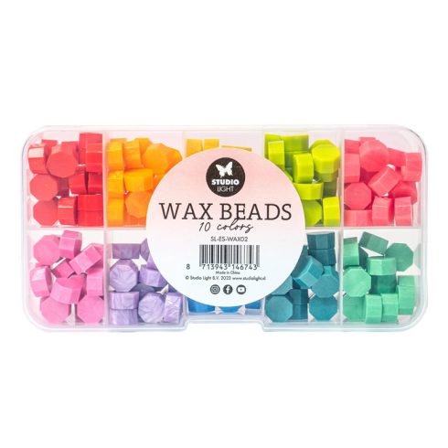 Studio Light Wax Beads sinetti vahanapit – BRIGHT (10 väriä)