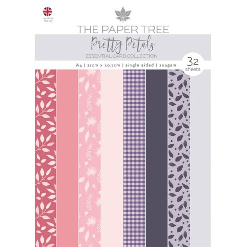 The Paper Tree – Pretty Petals paperilajitelma KUVIOT A4