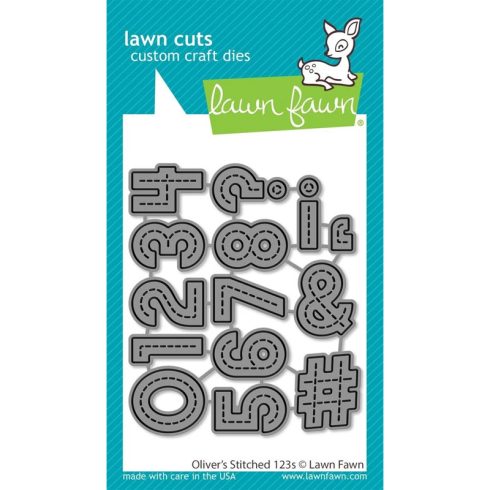 Lawn Fawn stanssi – OLIVER'S STITCHED 123