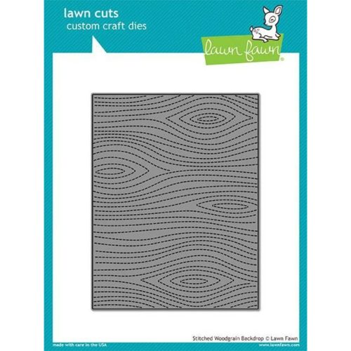 Lawn Fawn stanssi – STITCHED WOODGRAIN BACKDROP