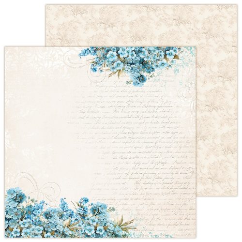 dear diary forget me not main kit set of scrapbooking papers 30x30cm lemoncraft 6