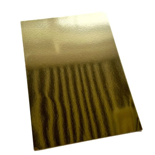 Paper Favourites Mirror Card Glossy Gold – Peilikartonki kulta A4 250g 5 kpl1