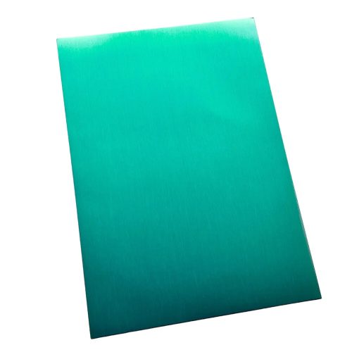 Paper Favourites Mirror Card Matt Sky – Peilikartonki turkoosi A4 250g 5 kpl1