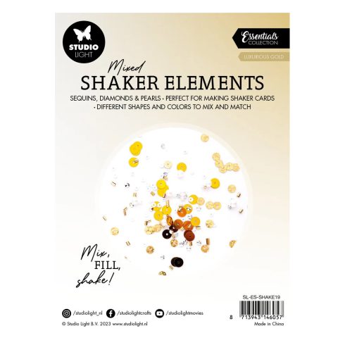 Studio Light shaker elements – MIXED LUXURIOUS GOLD1