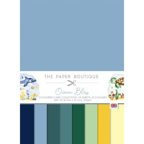 The Paper Boutique – Ocean Bliss paperilajitelma VÄRIT A4