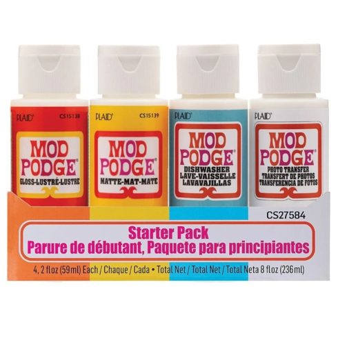 Mod Podge Starter Set – aloituspakkaus 2 ft 59 ml (4kpl)