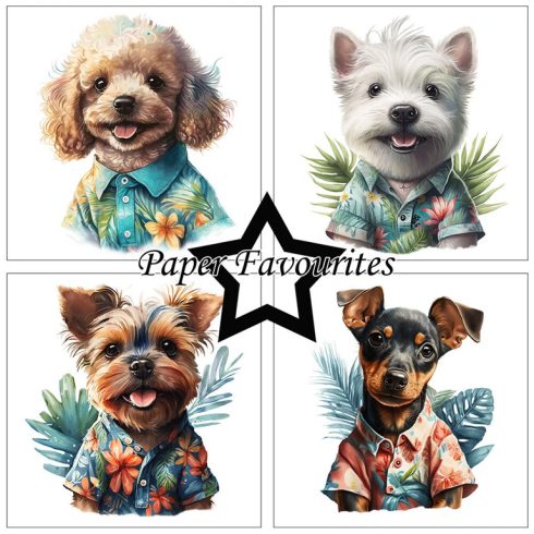 Paper Favourites – Summer Dogs paperilajitelma1