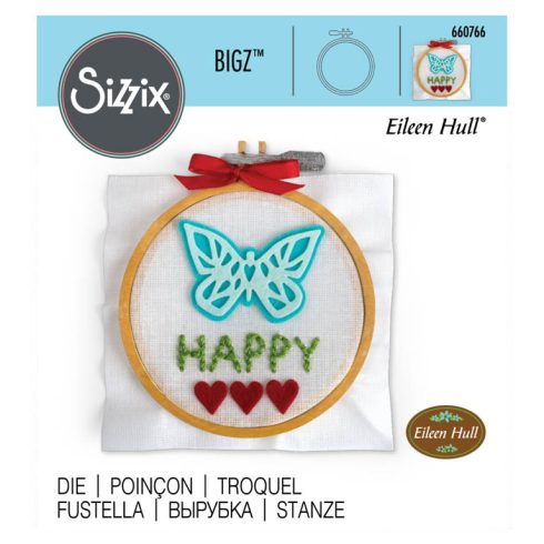 Sizzix Bigz stanssi – EMBROIDERY HOOP