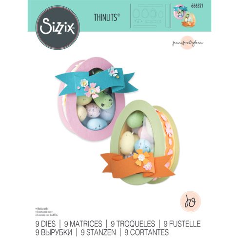 Sizzix Thinlits stanssi – EASTER EGG BOX