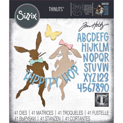 Sizzix Thinlits stanssi – VAULT HIPPITY HOP