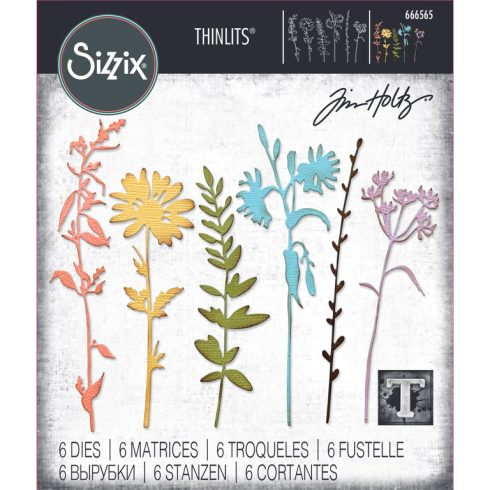 Sizzix Thinlits stanssi – VAULT WILDFLOWERS