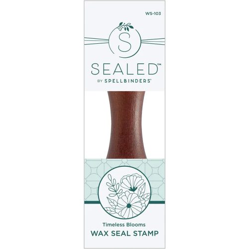 Spellbinders Wax Seal Stamp sinettileimasin – Timeless Blooms3
