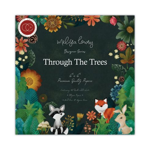 Craft Consortium – Through The Trees paperilehtiö 15,2 x 15,2 cm