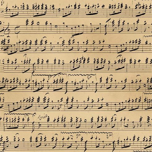 Paper Favourites – Handwritten Music paperilajitelma1