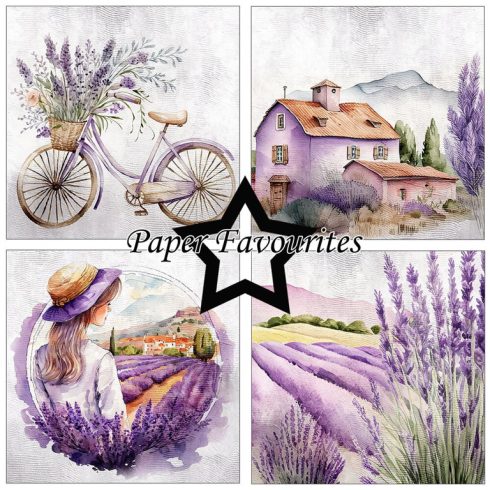 Paper Favourites – Lavender paperilajitelma2