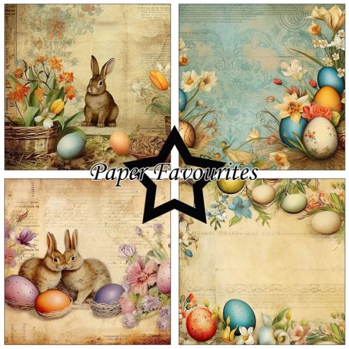 Paper Favourites – Vintage Easter paperilajitelma1