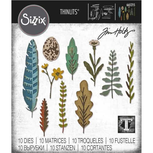 Sizzix Thinlits Colorize stanssi – FUNKY NATURE