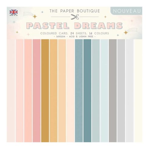 The Paper Boutique – Pastel Dreams paperilajitelma 20,3 x 20,3 cm