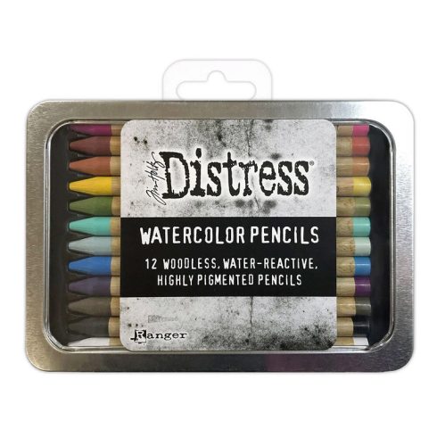 Tim Holtz Distress Watercolor Pencils Kit 1 – vesivärikynät (12 kpl)