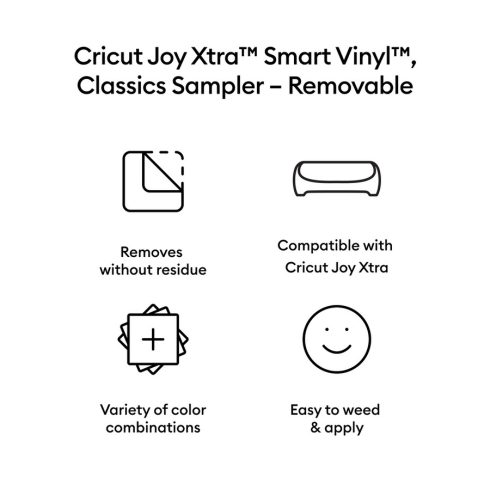 Cricut Joy Xtra Smart Vinyl Removable 9,5