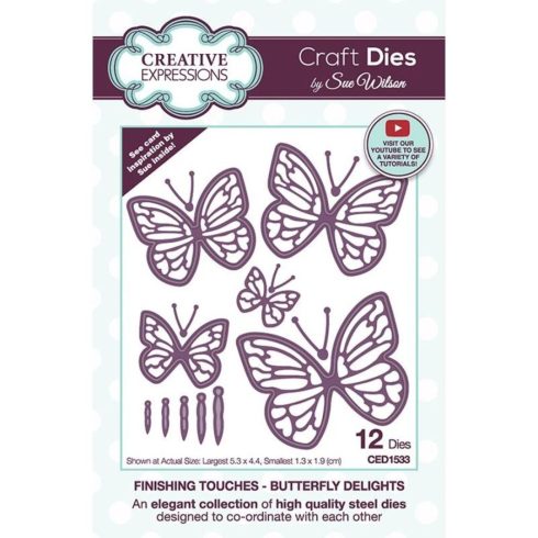 Creative Expressions stanssi – BUTTERFLY DELIGHTS
