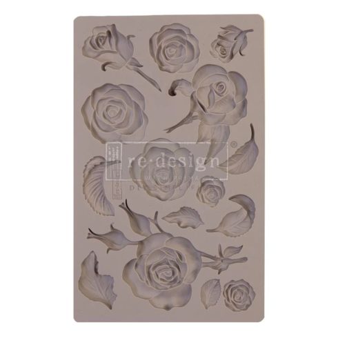 Re·Design with Prima – Fragrant Roses Decor Mould 13x20cm (1)