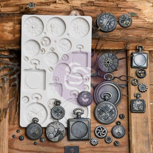Re·Design with Prima – Pocket Watches Decor Mould 13x20cm3