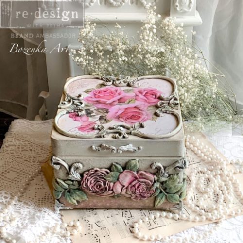 Re·Design with Prima – Victorian Rose Decor Mould